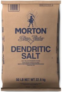 Dendritic Salt, Morton Star Flake Bag.
